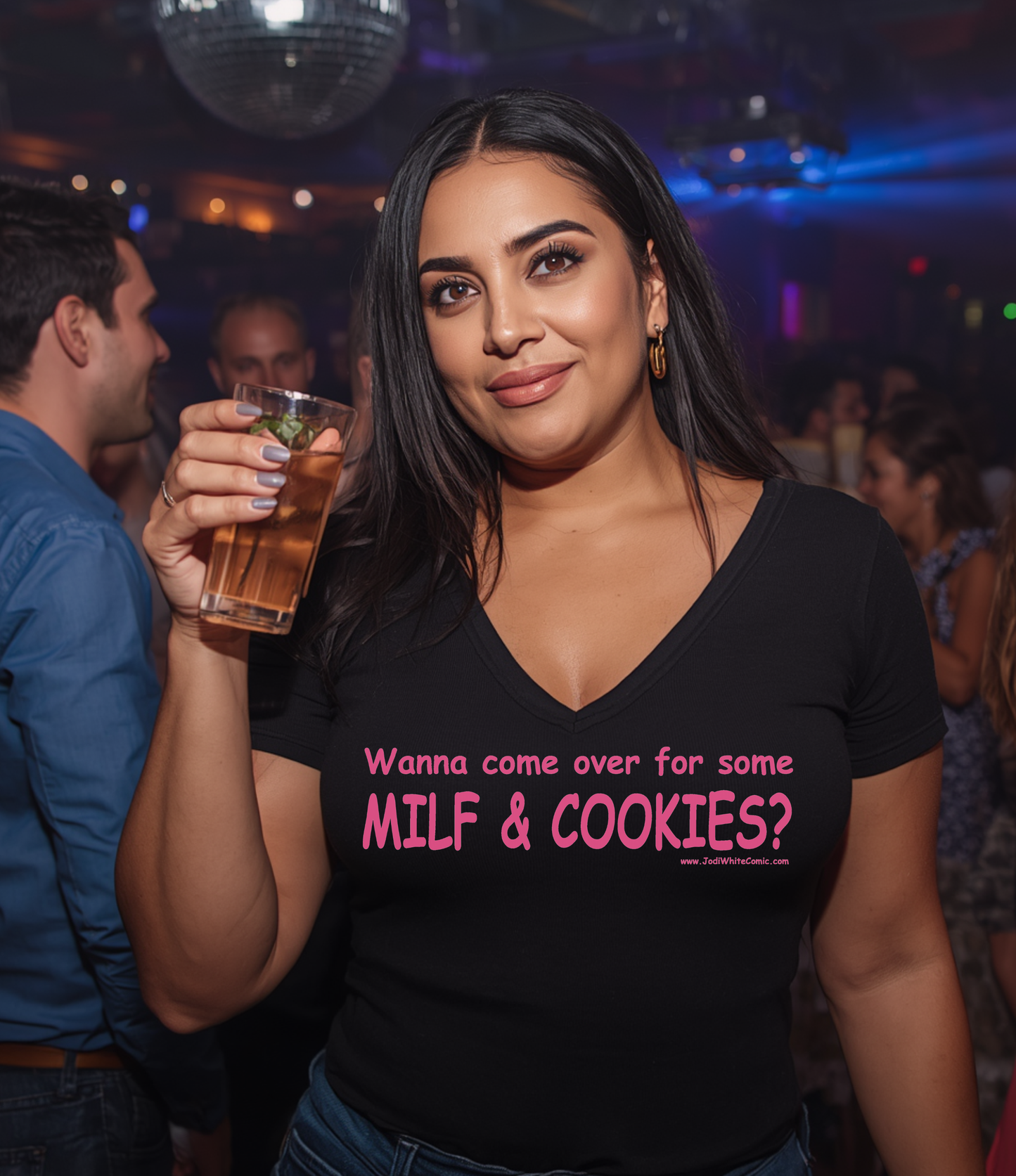 Milf & Cookies Ladies T-Shirt