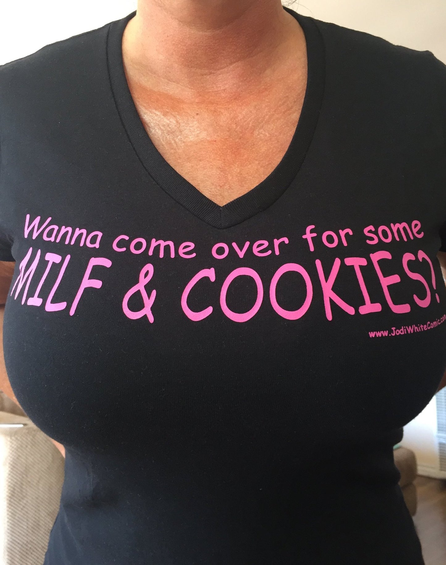Milf & Cookies Ladies T-Shirt