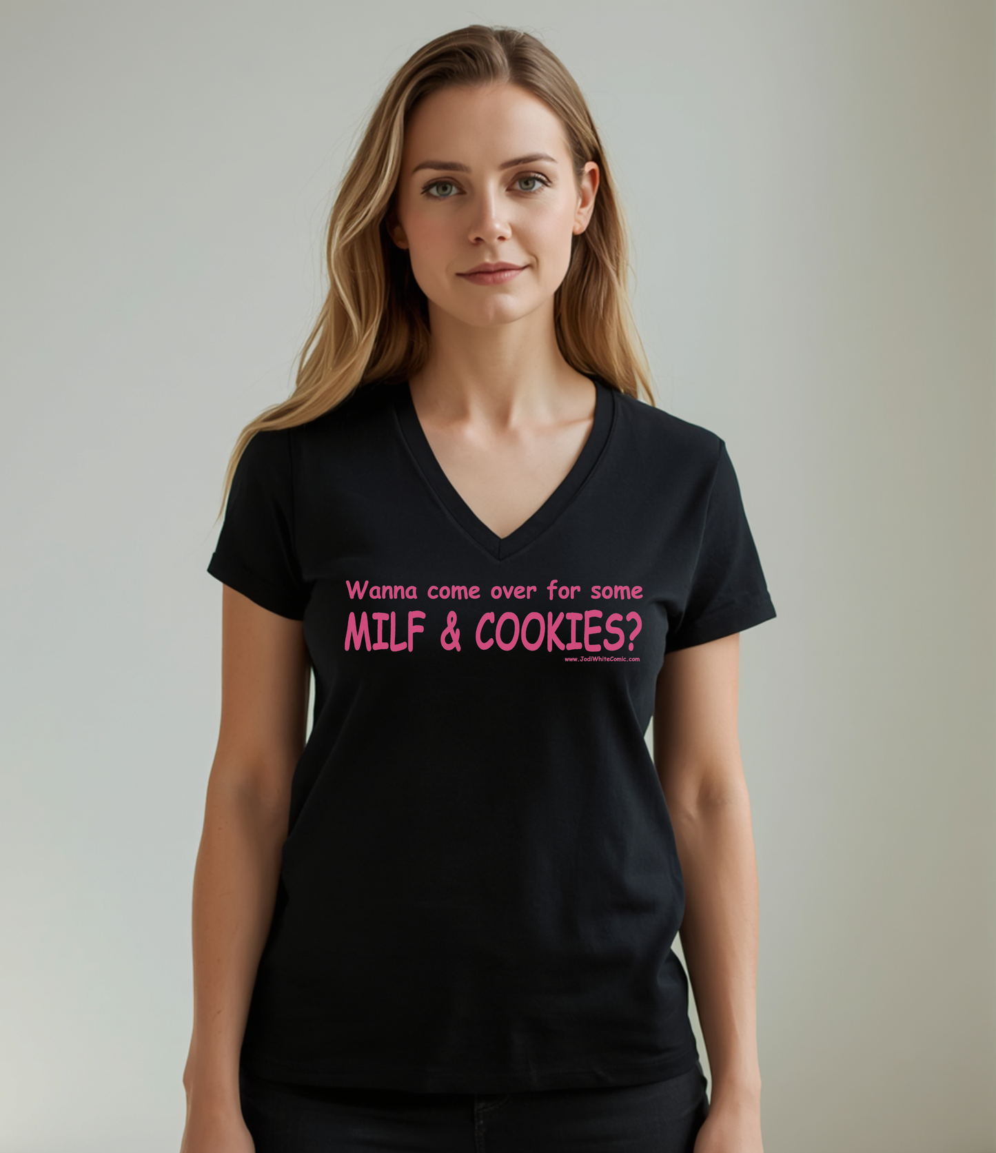 Milf & Cookies Ladies T-Shirt