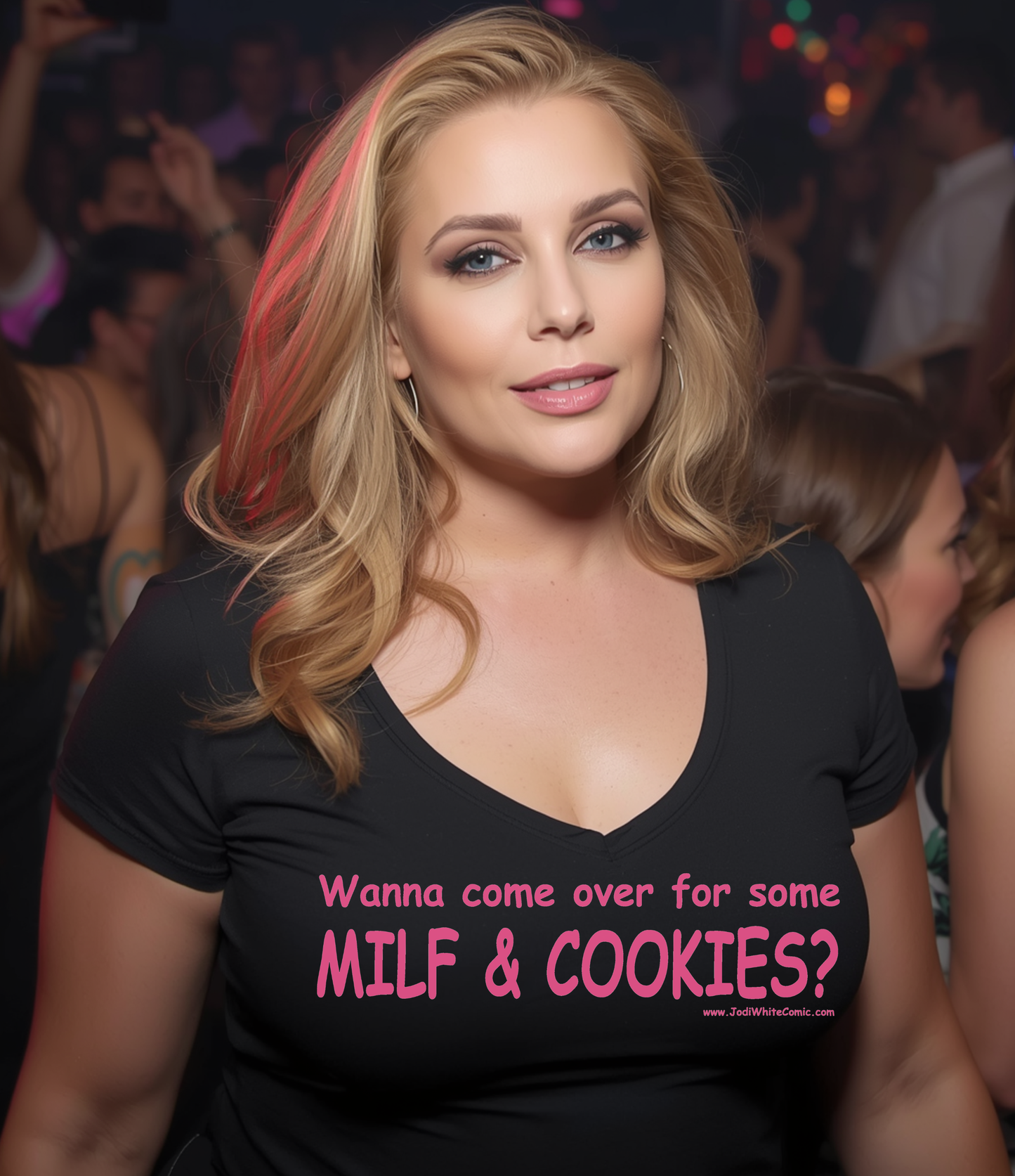 Milf & Cookies Ladies T-Shirt